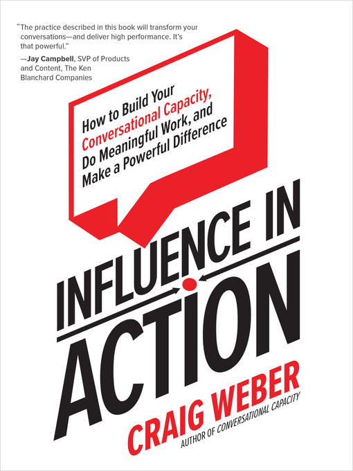 Title details for Influence in Action by Craig Weber - Available